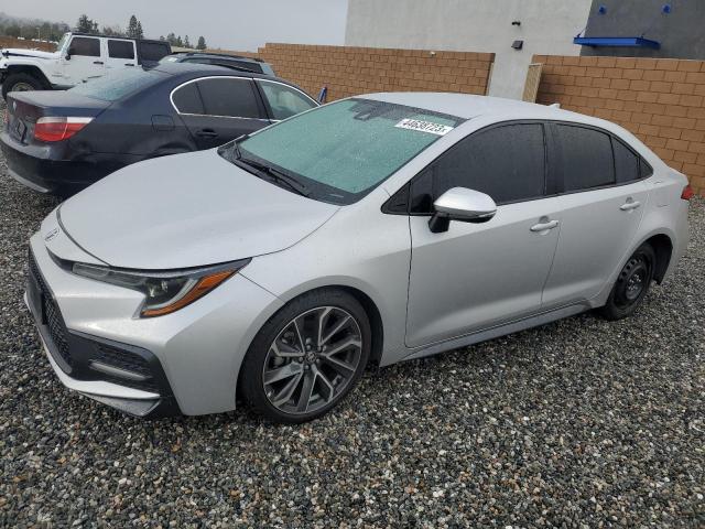TOYOTA COROLLA SE 2021 with VIN 5YFS4MCE5MP062260 - Photo from auction