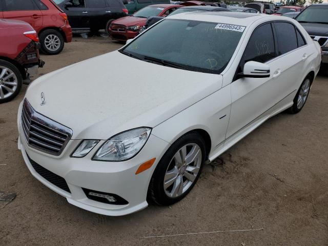 MERCEDES-BENZ E 350 BLUE 2011 with VIN WDDHF2EB3BA416098 - Photo from auction
