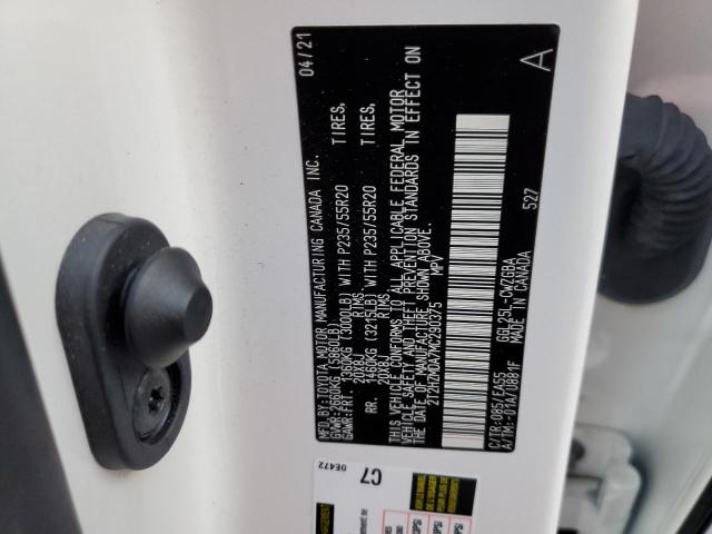 Photo 14 from auction – 2021 LEXUS RX 350 with VIN 2T2HZMDA7MC290375