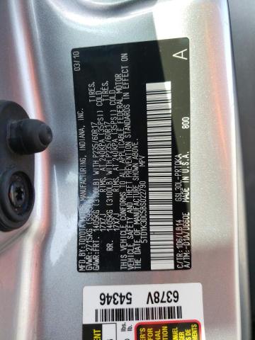 Photo 14 from auction – 2011 TOYOTA SIENNA XLE with VIN 5TDYK3DC5BS022790