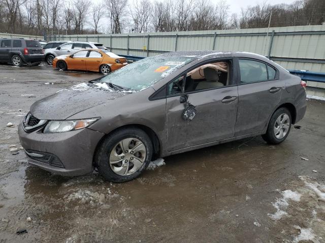 HONDA CIVIC LX 2015 with VIN 19XFB2F58FE279345 - Photo from auction