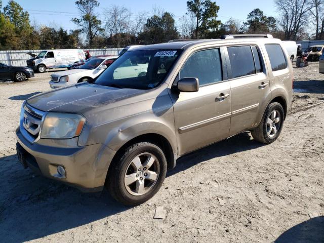 HONDA PILOT EXL 2009 with VIN 5FNYF38549B012508 - Photo from auction