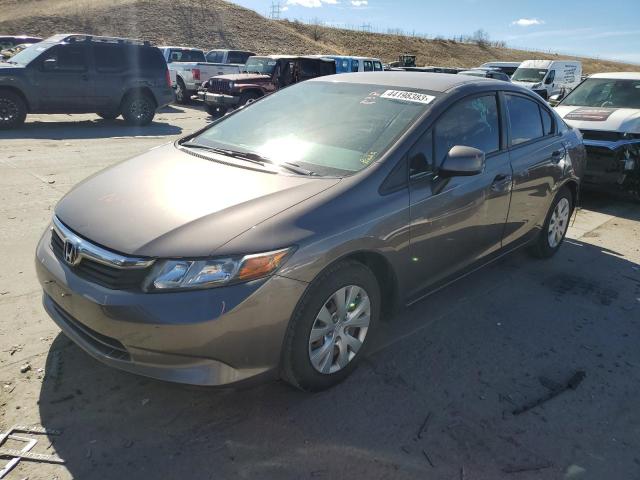 HONDA CIVIC LX 2012 with VIN JHMFB2F59CS001576 - Photo from auction