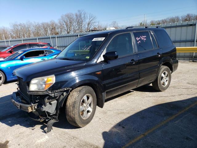 HONDA PILOT EX 2006 with VIN 5FNYF28476B034385 - Photo from auction