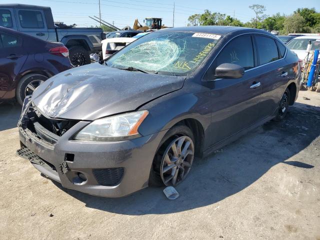 NISSAN SENTRA S 2013 with VIN 3N1AB7AP1DL733317 - Photo from auction