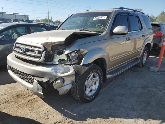 TOYOTA SEQUOIA SR 2002 with VIN 5TDZT34A72S114368 - Photo from auction