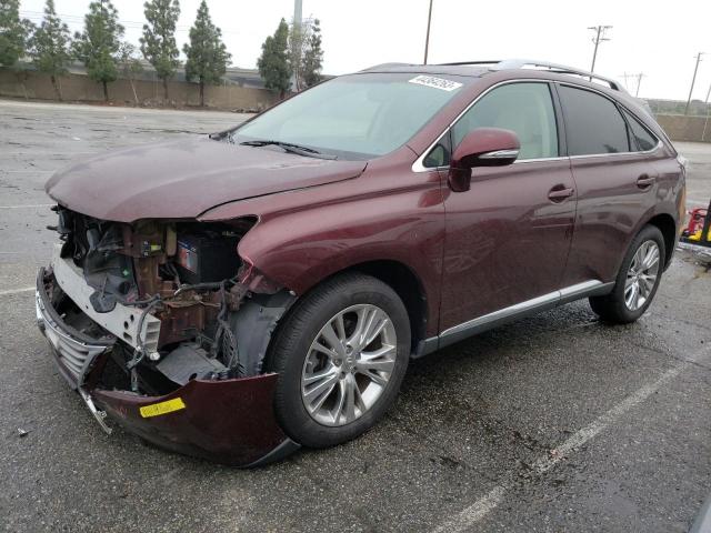 LEXUS RX 350 BAS 2013 with VIN 2T2BK1BA5DC155763 - Photo from auction