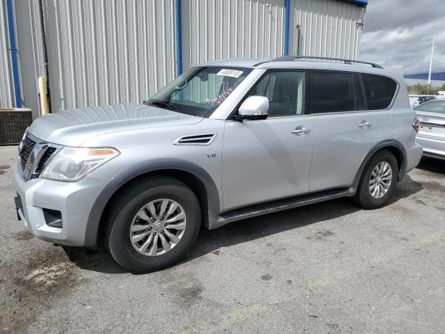NISSAN ARMADA SV 2017 with VIN JN8AY2NC9H9507048 - Photo from auction