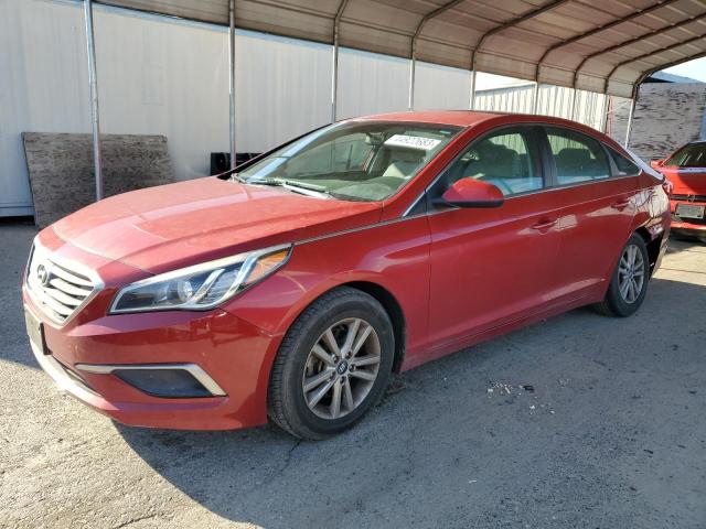 HYUNDAI SONATA SE 2017 with VIN 5NPE24AF7HH454075 - Photo from auction