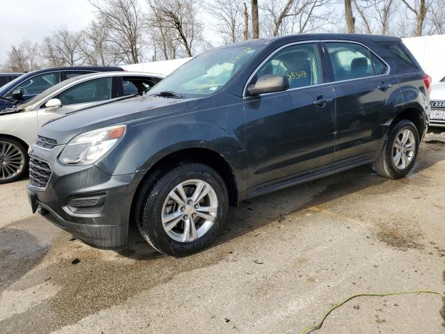 CHEVROLET EQUINOX LS 2017 with VIN 2GNALBEK9H1516334 - Photo from auction