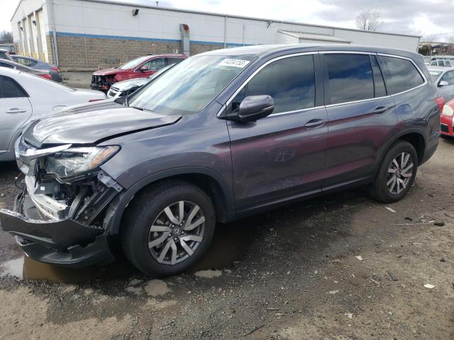 HONDA PILOT EXL 2021 with VIN 5FNYF6H55MB092959 - Photo from auction