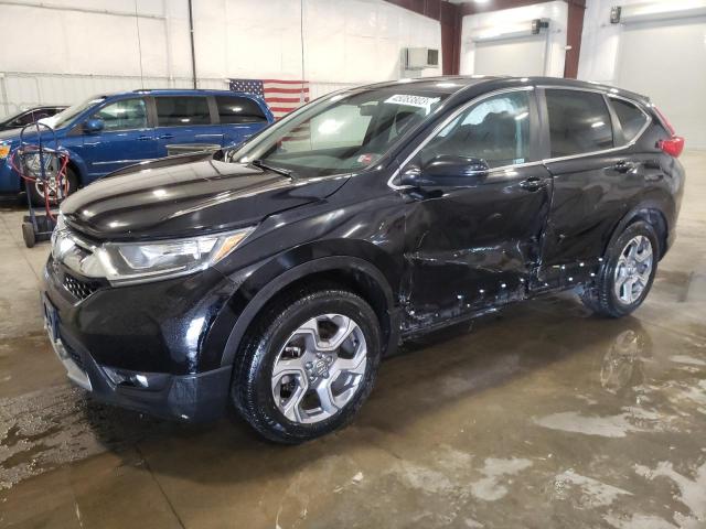 Photo 1 from auction – 2018 HONDA CR-V EX with VIN 7FARW2H57JE015992