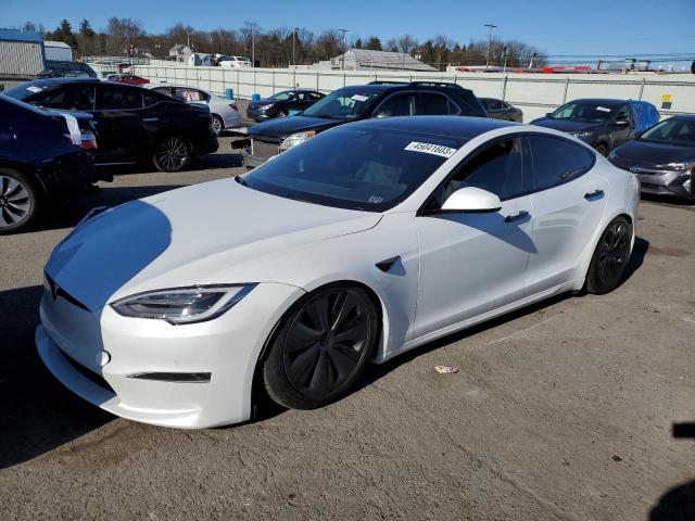 TESLA MODEL S 2021 with VIN 5YJSA1E68MF453525 - Photo from auction