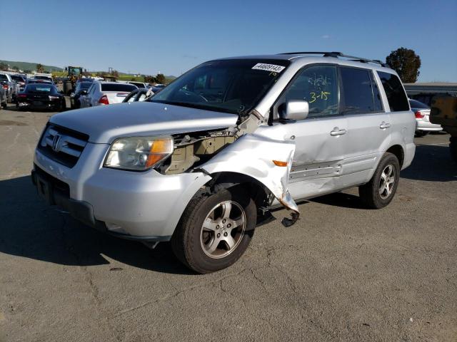 HONDA PILOT EX 2006 with VIN 5FNYF28406B016763 - Photo from auction