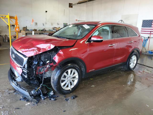 KIA SORENTO LX 2018 with VIN 5XYPGDA59JG408486 - Photo from auction