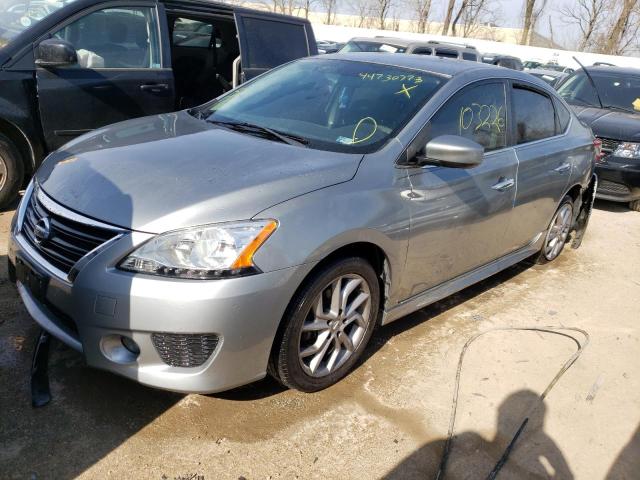 NISSAN SENTRA S 2013 with VIN 3N1AB7AP3DL562537 - Photo from auction