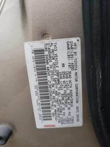Photo 14 from auction – 2001 LEXUS RX 300 with VIN JTJHF10U610177810
