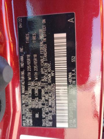 Photo 14 from auction – 2022 TOYOTA HIGHLANDER with VIN 5TDGZRAH2NS550625