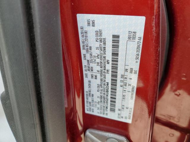 Photo 14 from auction – 2019 FORD ESCAPE SE with VIN 1FMCU0GD1KUB02344
