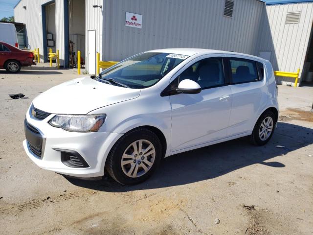 CHEVROLET SONIC 2017 with VIN 1G1JG6SH4H4136943 - Photo from auction