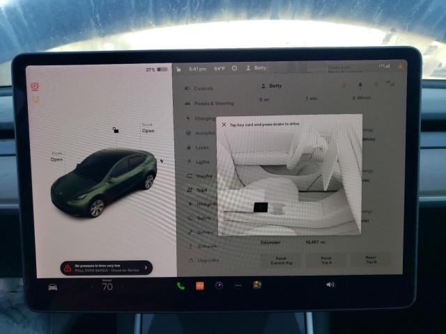 Photo 9 from auction – 2021 TESLA MODEL Y with VIN 5YJYGDED0MF106957