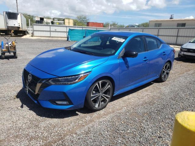 NISSAN SENTRA SR 2020 with VIN 3N1AB8DV6LY291037 - Photo from auction
