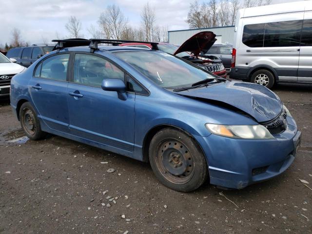 Photo 4 from auction – 2009 HONDA CIVIC LX with VIN 19XFA16529E010355