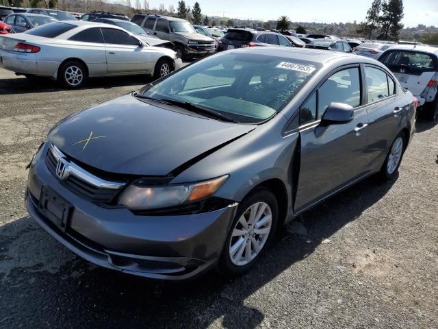 HONDA CIVIC EX 2012 مع رقم تعريف المركبة 19XFB2F82CE390253 - صورة من المزاد