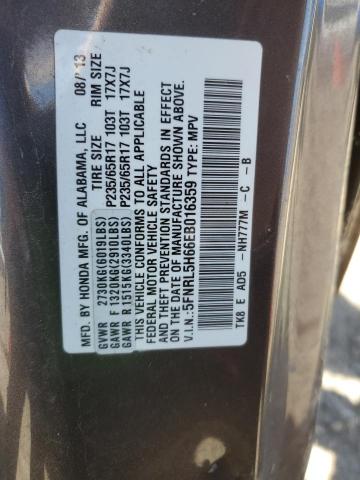 Photo 14 from auction – 2014 HONDA ODYSSEY EX with VIN 5FNRL5H66EB016359