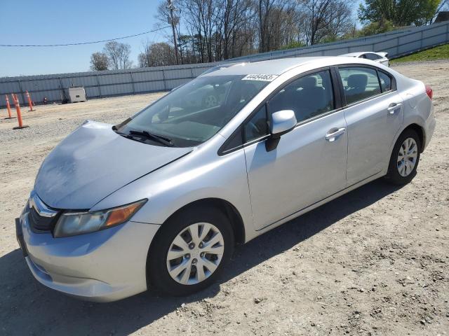 HONDA CIVIC LX 2012 with VIN 19XFB2F51CE363034 - Photo from auction