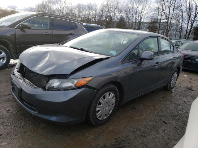 HONDA CIVIC LX 2012 with VIN 19XFB2F5XCE388532 - Photo from auction