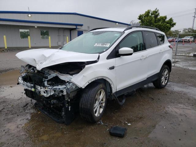 FORD ESCAPE SEL 2018 with VIN 1FMCU9HD8JUD56876 - Photo from auction