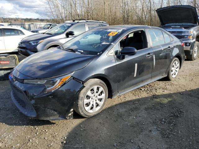 TOYOTA COROLLA LE 2020 with VIN 5YFEPRAE5LP096427 - Photo from auction