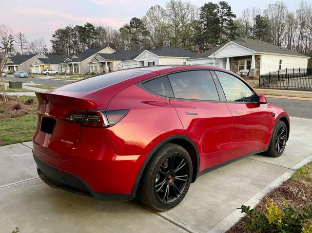 Photo 4 from auction – 2021 TESLA MODEL Y with VIN 5YJYGDEE0MF118549