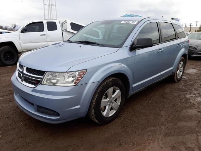 DODGE JOURNEY SE 2013 with VIN 3C4PDCAB7DT584491 - Photo from auction