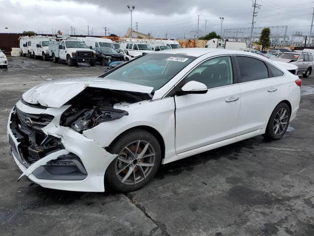 HYUNDAI SONATA 2015 with VIN 5NPE34AF7FH240696 - Photo from auction