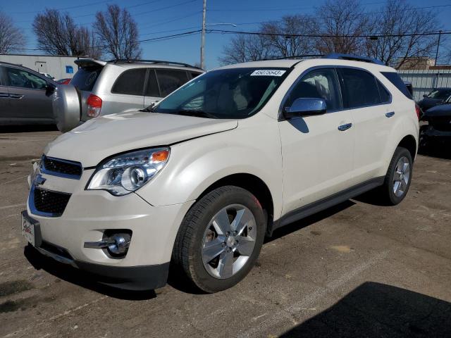 CHEVROLET EQUINOX LT 2013 with VIN 1GNALFEK5DZ123777 - Photo from auction