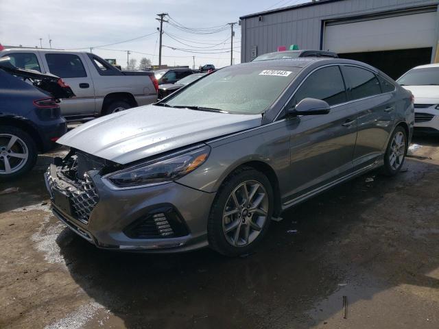 HYUNDAI SONATA LIM 2019 with VIN 5NPE34AB3KH773426 - Photo from auction