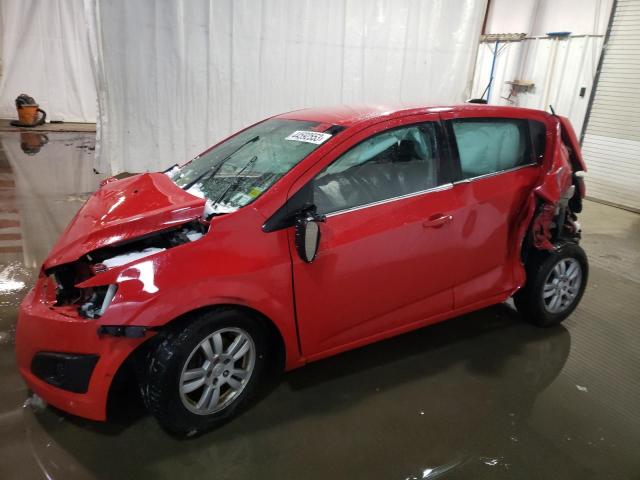 CHEVROLET SONIC LT 2015 with VIN 1G1JC6SH5F4123448 - Photo from auction