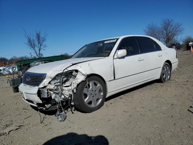 LEXUS LS 430 2004 with VIN JTHBN36F140160447 - Photo from auction