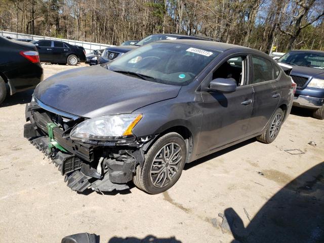 NISSAN SENTRA S 2015 with VIN 3N1AB7AP5FL648256 - Photo from auction
