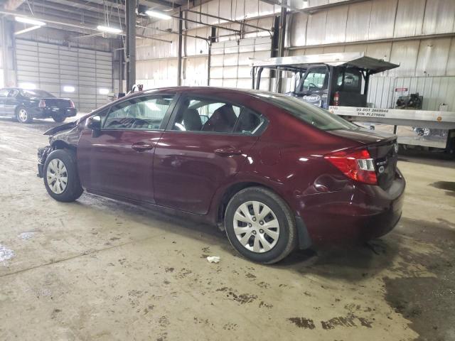 Photo 2 from auction – 2012 HONDA CIVIC LX with VIN 19XFB2F57CE085661
