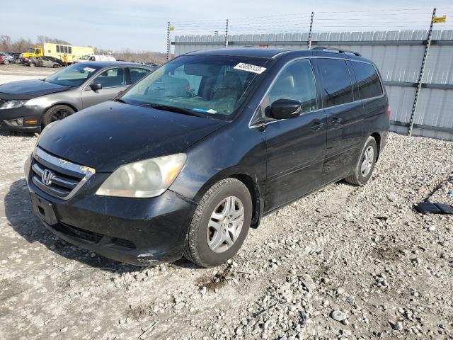 HONDA ODYSSEY EX 2007 with VIN 5FNRL387X7B139680 - Photo from auction
