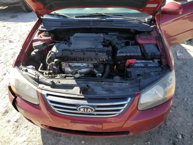 Photo 11 from auction – 2009 KIA SPECTRA EX with VIN KNAFE221295653813