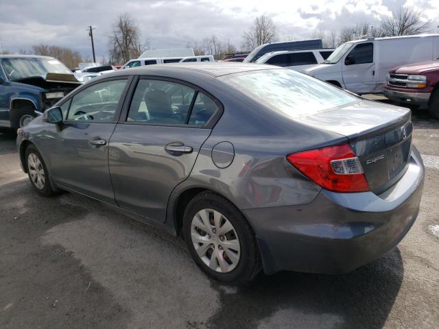 Photo 2 from auction – 2012 HONDA CIVIC LX with VIN 19XFB2F5XCE368491
