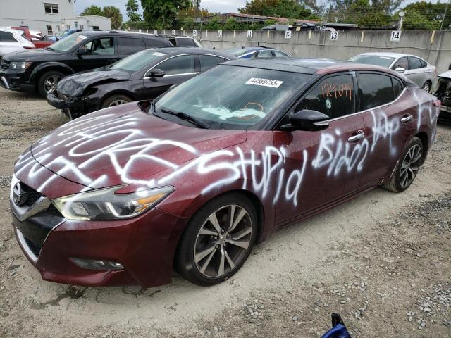 NISSAN MAXIMA 3.5 2017 with VIN 1N4AA6APXHC369142 - Photo from auction