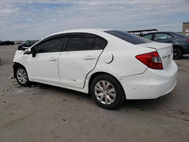 Photo 2 from auction – 2012 HONDA CIVIC LX with VIN 2HGFB2F50CH601767