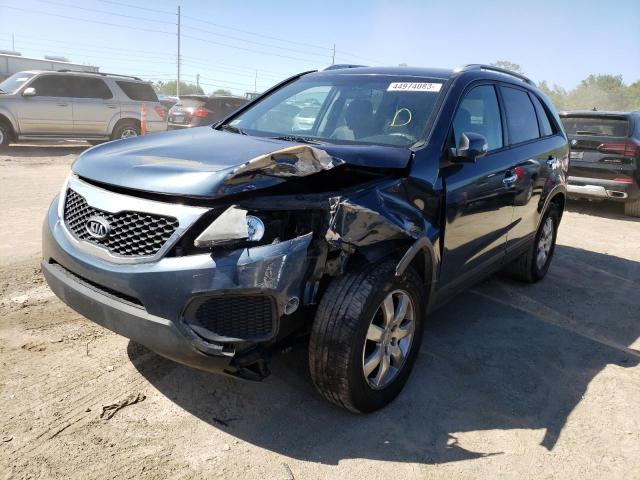KIA SORENTO BA 2011 with VIN 5XYKT4A27BG160557 - Photo from auction