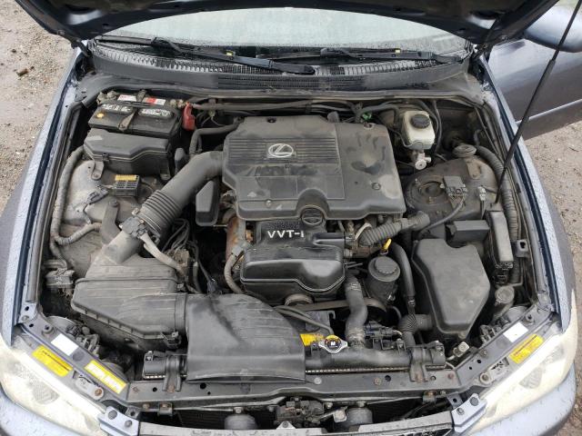 Photo 11 from auction – 2005 LEXUS IS 300 with VIN JTHBD192550098312