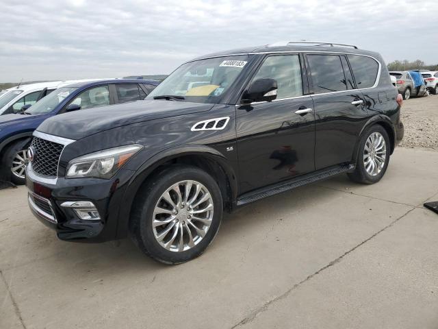 INFINITI QX80 BASE 2017 with VIN JN8AZ2NF5H9645712 - Photo from auction